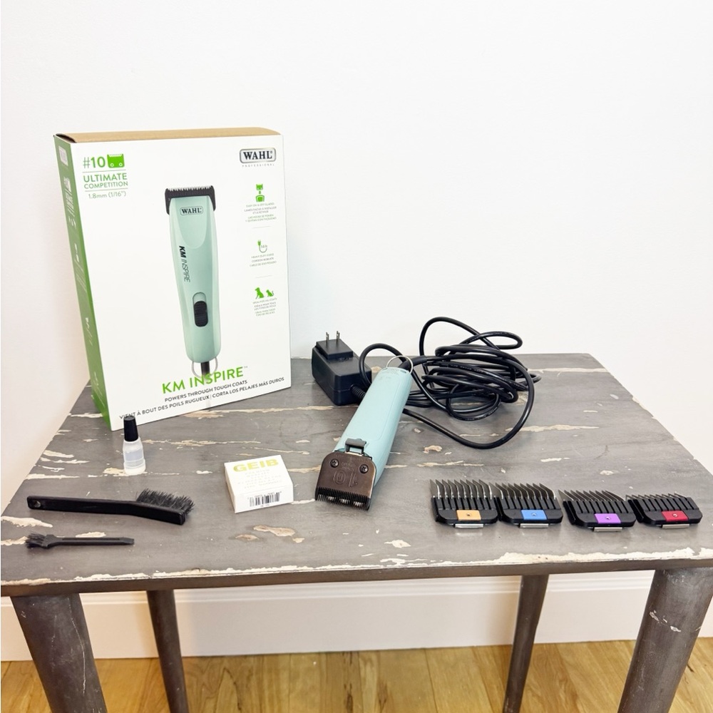 Wahl KM Inspire PET Dog Grooming Kit with Additional 35 mm Butterfly Blade